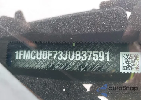 2018 Ford Escape S from USA, damaged, VIN 1FMCU0F73JUB37591